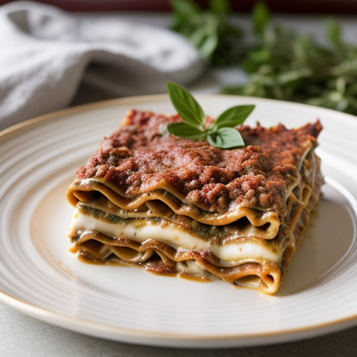 Low-Fat Lasagna recipe image