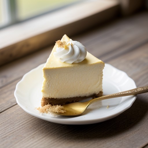 Low-Fat Lemon Cheesecake recipe image