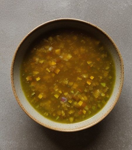 Low-Fat Mango Tomatillo Salsa (2.3 PTS recipe image