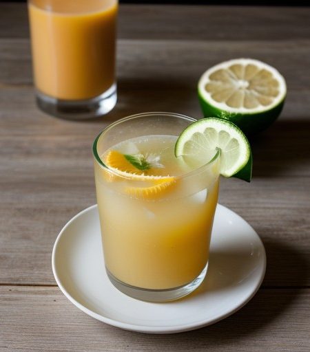 Low-Fat Mixed Citrus Eye-Opener W/Cucumber & Mint(1.5 PTS recipe image