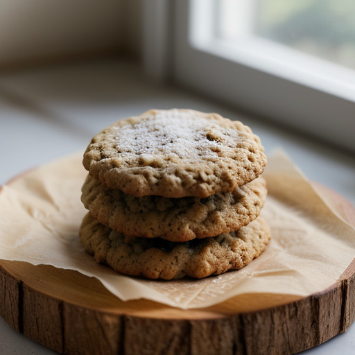 Low Fat Oatmeal Cookies recipe image