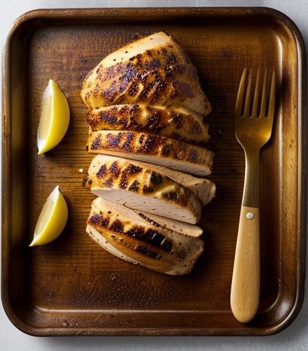 Low-Fat Oven Barbecued Chicken Breasts (5 PTS recipe image