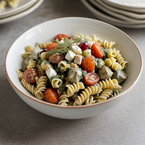 Low Fat Pasta Salad recipe image