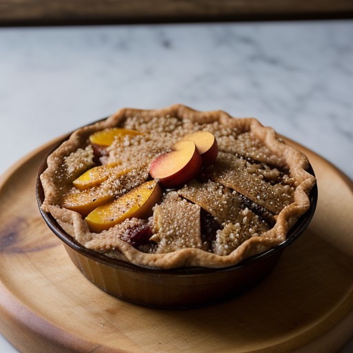 Low-Fat Peach Cobbler Oatmeal (6 PTS recipe image