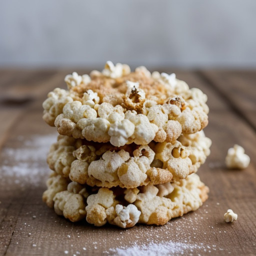 Low Fat Popcorn Cookies recipe image