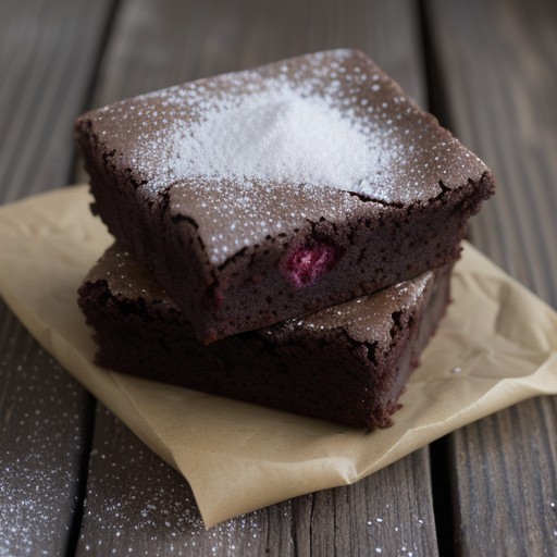 Low-Fat Raspberry Brownies (4.5 PTS recipe image