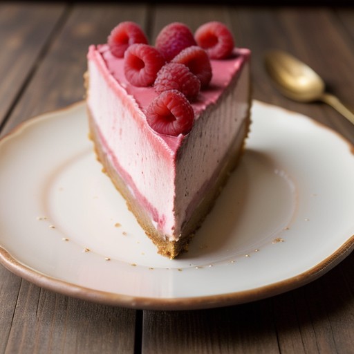 Low Fat Raspberry Cheesecake recipe image