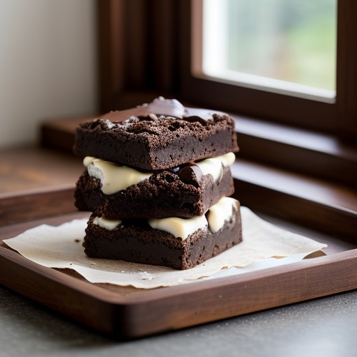Low Fat Rocky Road Brownies recipe image