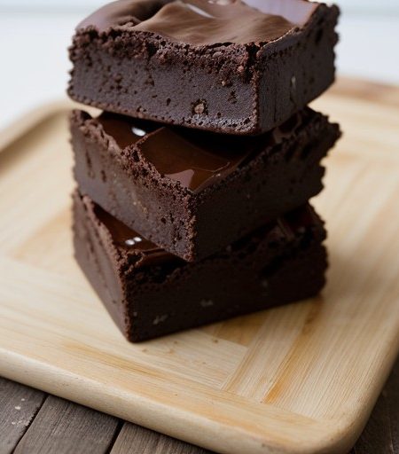 Low Fat Rocky Road Brownies recipe image