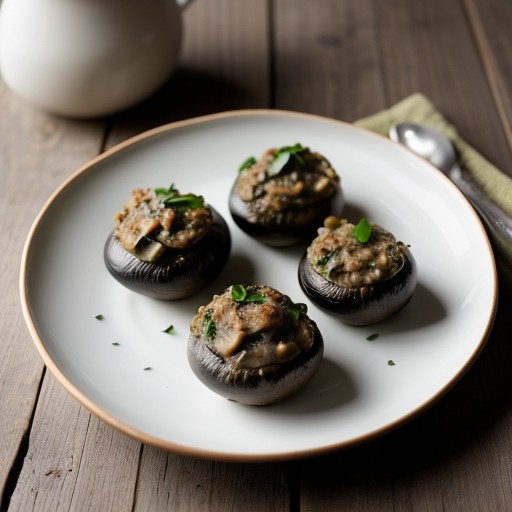 Low-Fat Stuffed Mushrooms recipe image