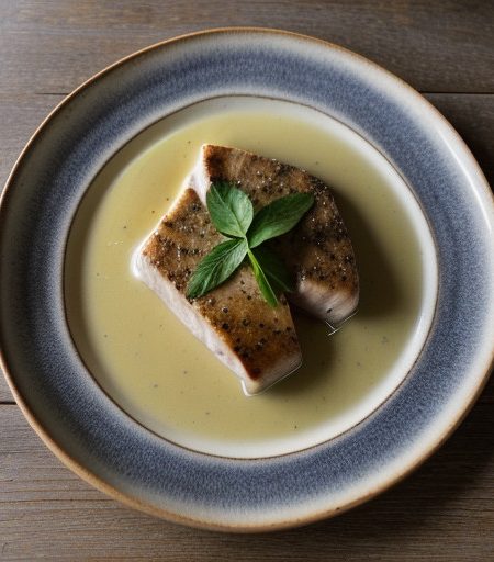 Low-Fat Swordfish Dijon (3.5 Pts recipe image