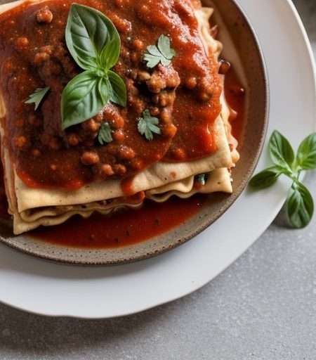 Low-Fat Turkey Lasagna Sauce recipe image