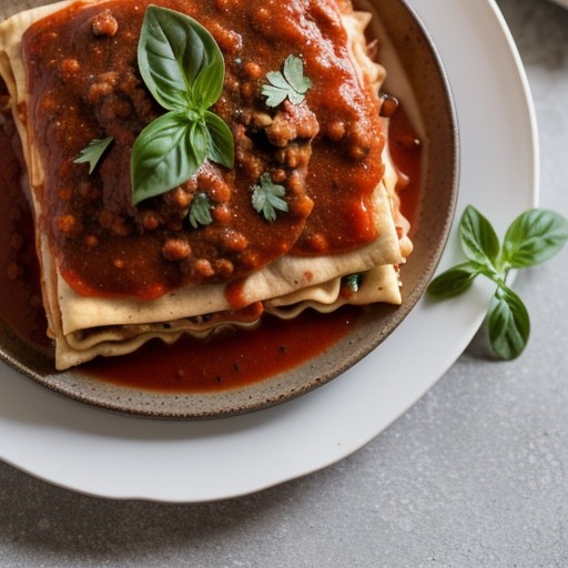 Low-Fat Turkey Lasagna Sauce recipe image