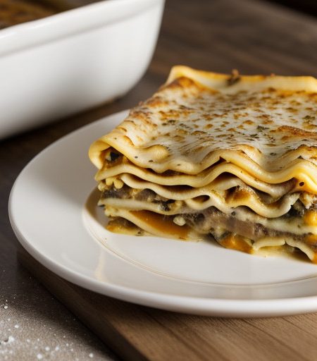 Low-Fat Vegetable Lasagne recipe image