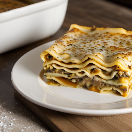 Low-Fat Vegetable Lasagne recipe image
