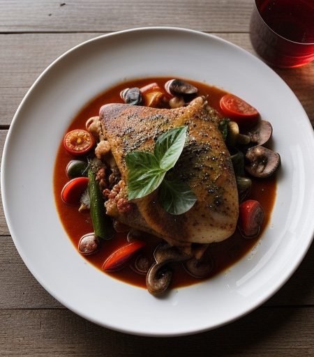 Low Fat/Low Cal Chicken Cacciatore recipe image