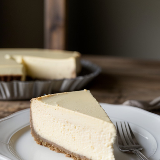 Lower-Fat Cheesecake recipe image