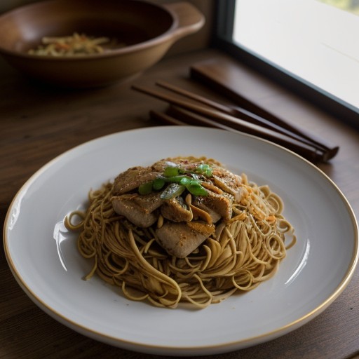 Lowfat Chicken Chow Mein recipe image