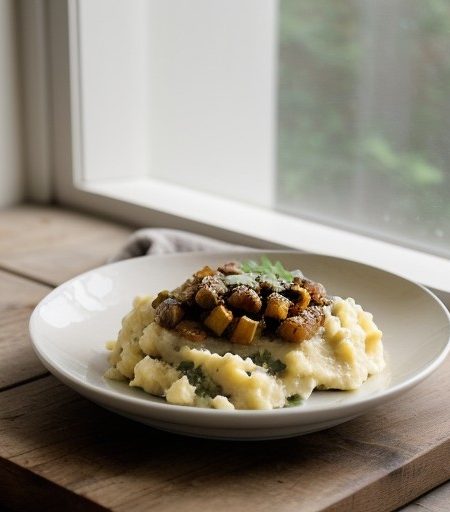 Lowfat Chipotle Mashed Potatoes recipe image
