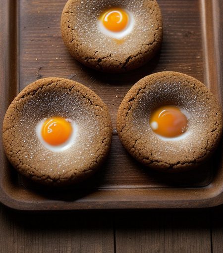 Lowfat Molasses Cookies recipe image