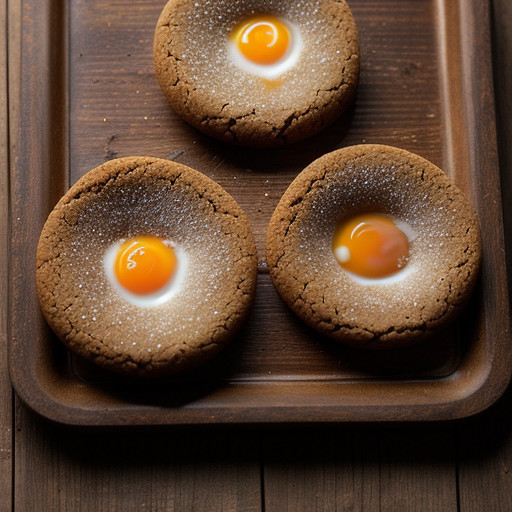 Lowfat Molasses Cookies recipe image