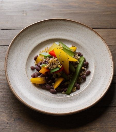 Lowfat Quinoa and Beans recipe image