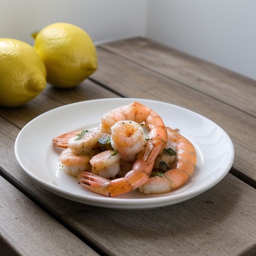Lt. Dan's Lemon Shrimp recipe image