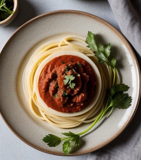 Luciano Pavarotti's Uncooked Instant Pasta Sauce recipe image