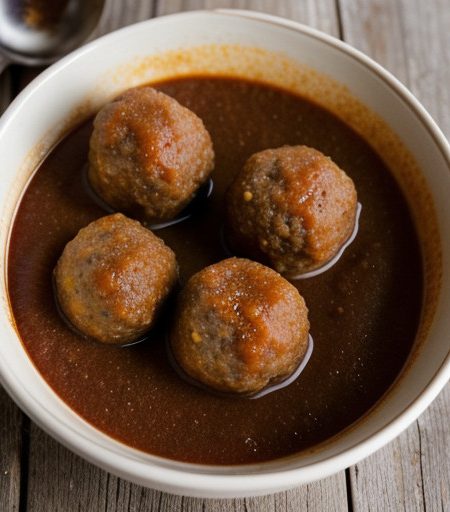Lucy's Applesauce Meatballs recipe image