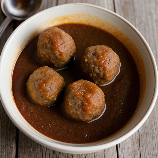 Lucy's Applesauce Meatballs recipe image