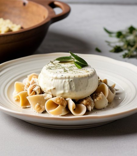 Lumache Con Mascarpone E Noci (Shells With Ch recipe image