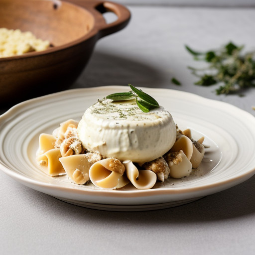 Lumache Con Mascarpone E Noci (Shells With Ch recipe image