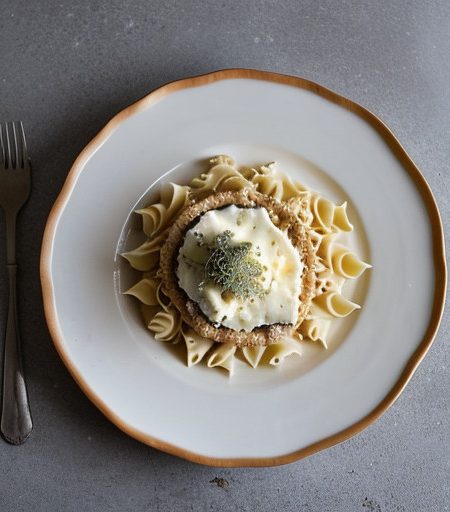 Lumache Con Mascarpone E Noci (Shells With Cheese and Nut recipe image