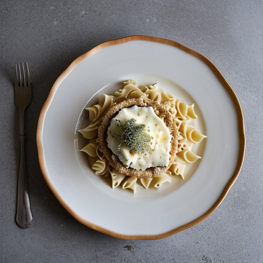 Lumache Con Mascarpone E Noci (Shells With Cheese and Nut recipe image