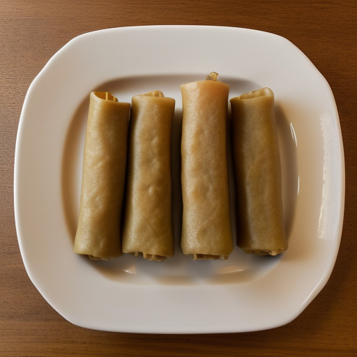 Lumpia With Sweet Potatoes recipe image