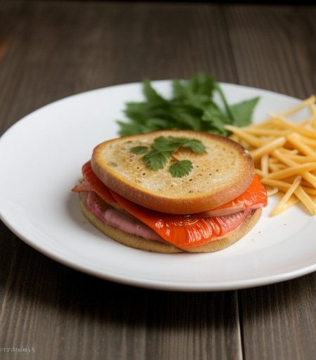 Lunchbox: Cheesy Micro-Melt Hot Pepper Ham Sa recipe image