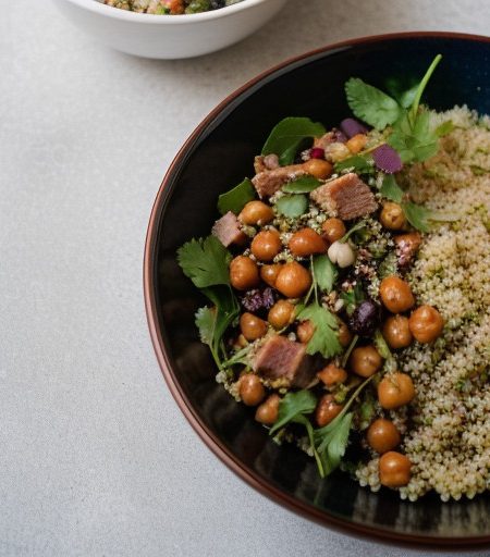 Lunchbox: Couscous & Chick-Pea Salad recipe image