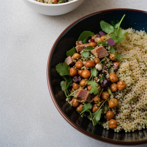 Lunchbox: Couscous & Chick-Pea Salad recipe image