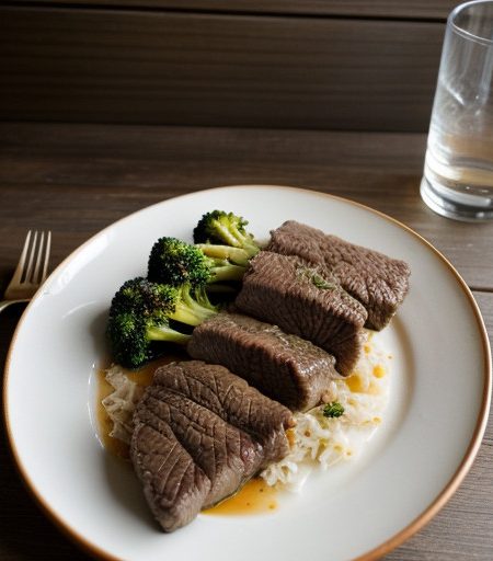 Lu's Beef (Or Chicken Broccoli recipe image