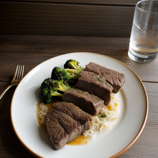 Lu's Beef (Or Chicken Broccoli recipe image