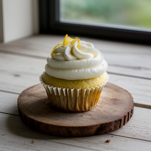 Luscious Lemon-Filled Cupcakes recipe image