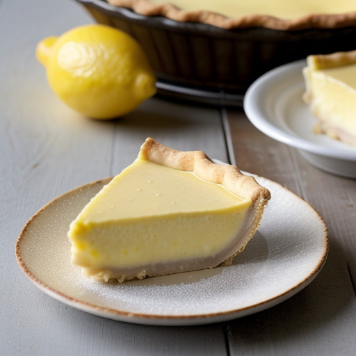 Luscious Lemon Pie recipe image