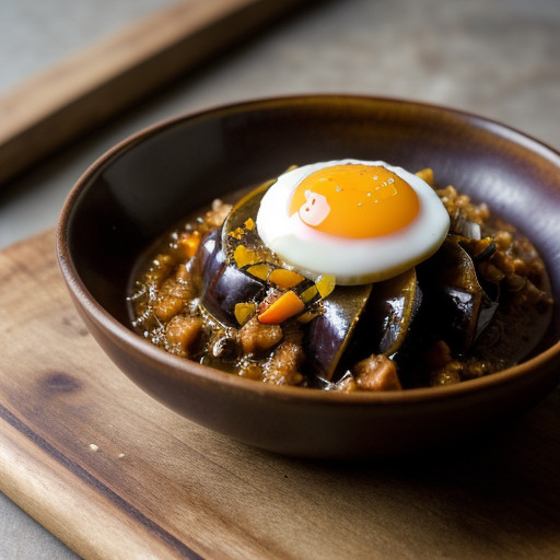 Lusty Eggplant Relish recipe image