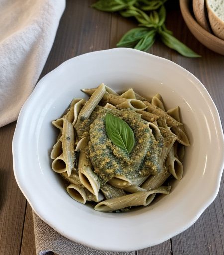 Lynn's Tomato/Artichoke Pesto Pasta Sauce recipe image