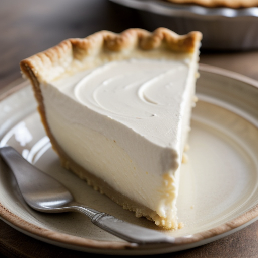 Lytle's Sugar Cream Pie recipe image