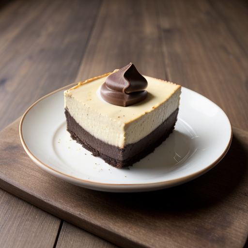 MBLD DBL Choc Cheesecake Sq recipe image