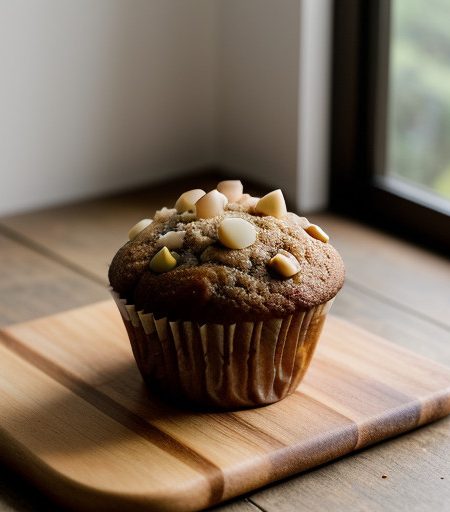 Macadamia Nut Muffins - Bon Appetit recipe image