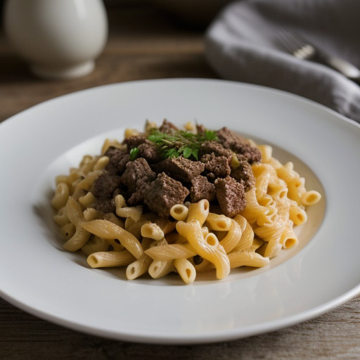 Macaroni & Beef Simple Supper recipe image