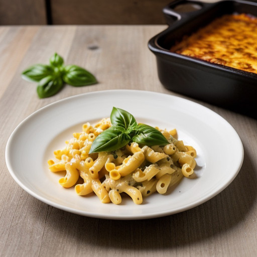 Macaroni~ Cheese & Tomatoes recipe image