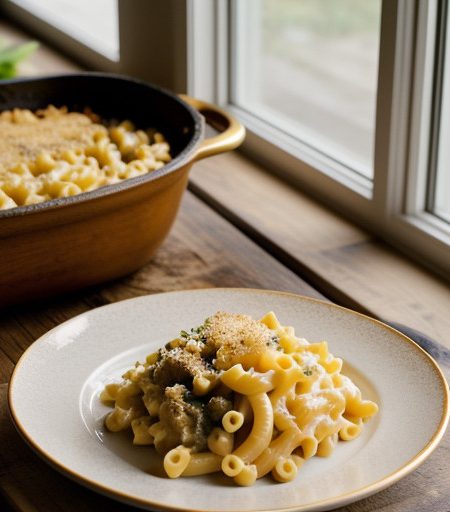 Macaroni & Cheese With Tuna recipe image
